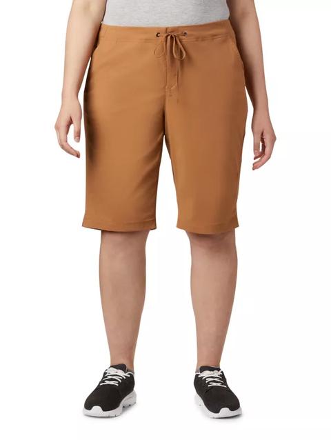 Women's Anytime Outdoor™ Long Shorts - Plus Size Light Elk