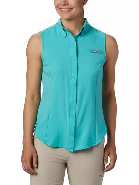 Women’s PFG Tamiami™ Sleeveless Shirt Dolphin