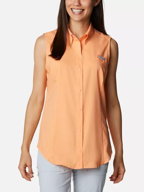 Women’s PFG Tamiami™ Sleeveless Shirt Bright Nectar