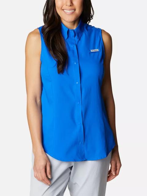 Women’s PFG Tamiami™ Sleeveless Shirt Blue Macaw