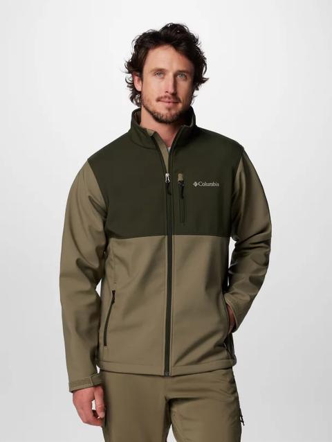 Men's Ascender™ Softshell Jacket Stone Green, Greenscape