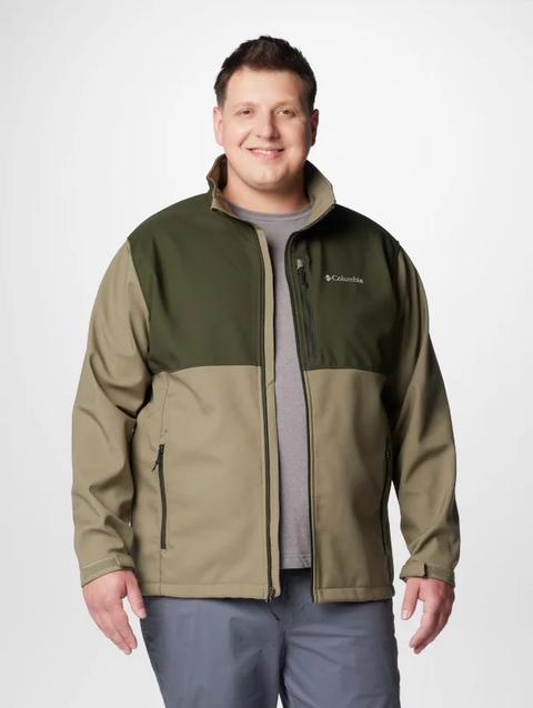 Men's Ascender™ Softshell Jacket - Big Stone Green, Greenscape