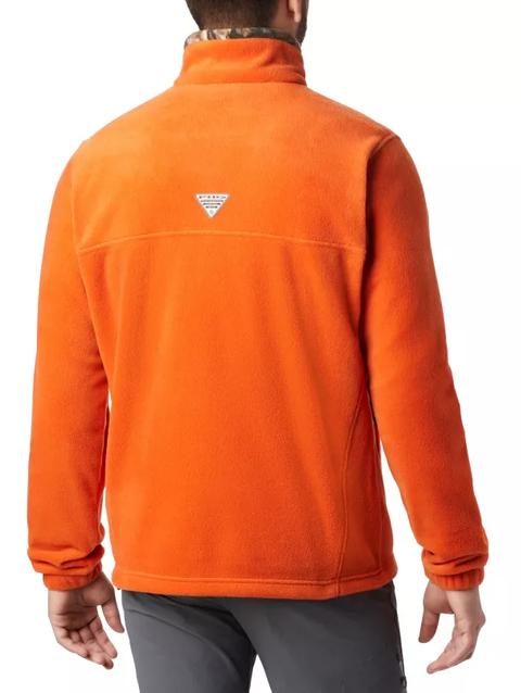 Men's PHG Fleece Jacket Backcountry Orange, RT Edge