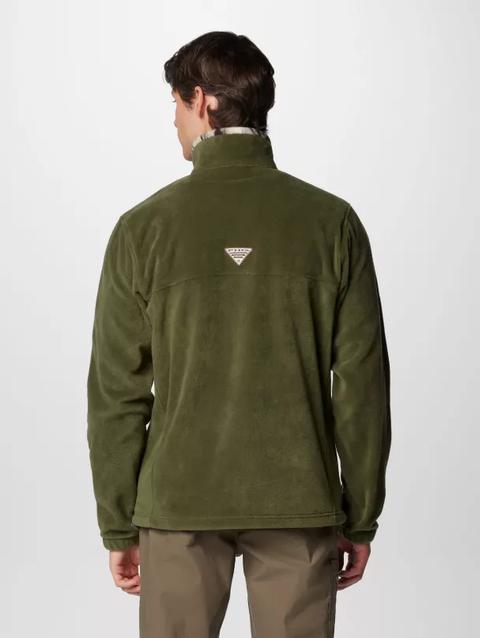 Men's PHG Fleece Jacket Surplus Green, Timberwoods Camo