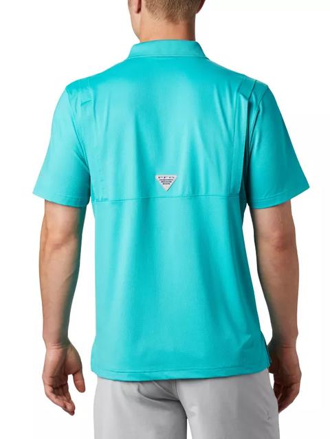 Men's PFG Skiff Cast™ Polo Bright Aqua