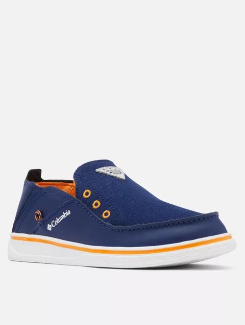 Big Kids' Bahama™ PFG Shoe Blue Shadow, Flame Orange