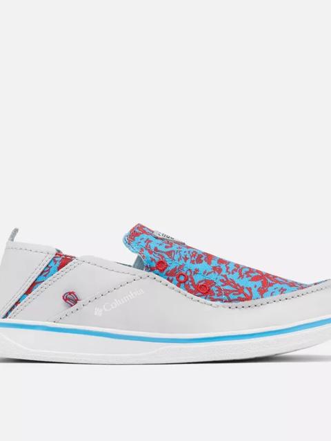 Big Kids' Bahama™ PFG Shoe Grey Ice, Cyan Blue