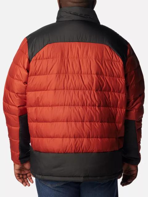 Men's Autumn Park™ Down Jacket - Big Warp Red, Shark