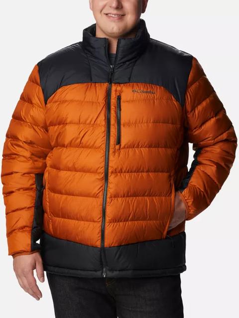 Men's Autumn Park™ Down Jacket - Big Warm Copper, Black