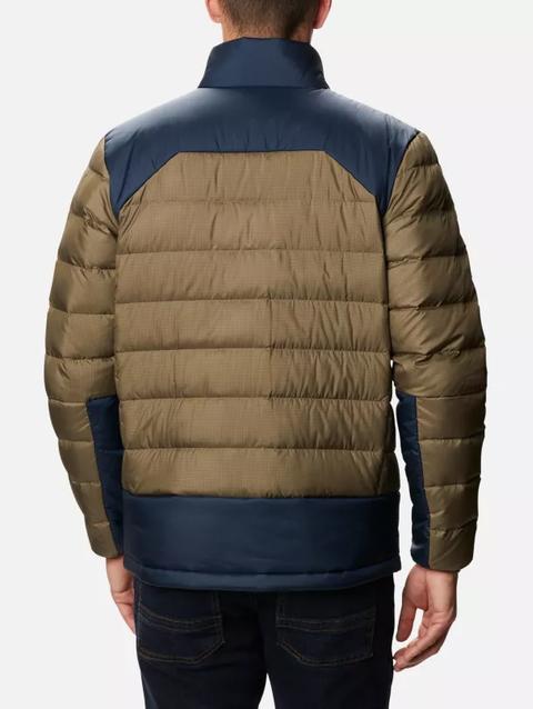 Men's Autumn Park™ Down Jacket - Big Stone Green, Collegiate Navy