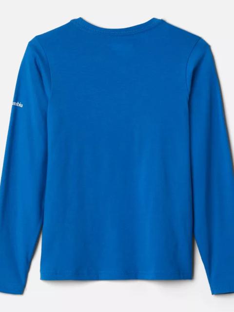 Boys' Dobson Pass™ Long Sleeve Graphic T-Shirt Bright Indigo Bearly C