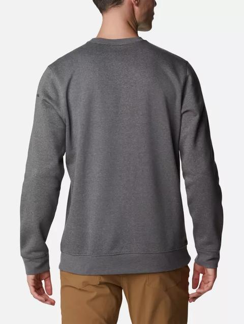 Men's Columbia Trek™ Crew Sweatshirt Charcoal Heather