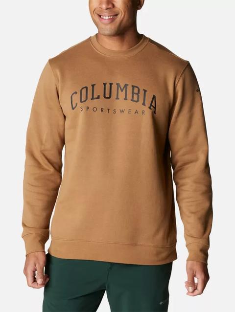 Men's Columbia Trek™ Crew Sweatshirt Delta, Arched Brand Logo