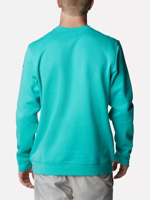 Men's Columbia Trek™ Crew Sweatshirt Electric Turquoise