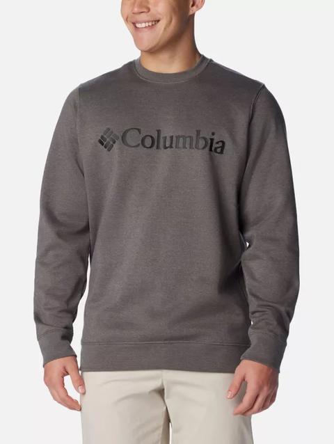 Men's Columbia Trek™ Crew Sweatshirt Charcoal Heather, CSC Branded Logo