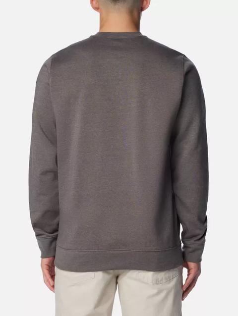 Men's Columbia Trek™ Crew Sweatshirt Charcoal Heather, CSC Branded Logo