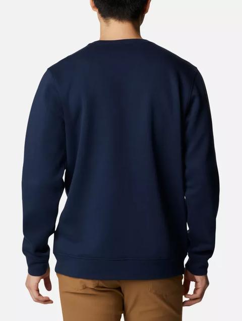 Men's Columbia Trek™ Crew Sweatshirt Collegiate Navy, CSC Branded Logo