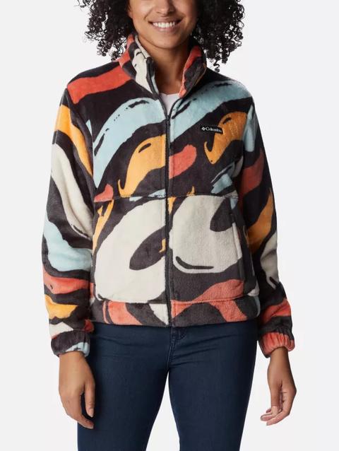 Women's Fire Side™ Full Zip Jacket Shark Snowdrifts