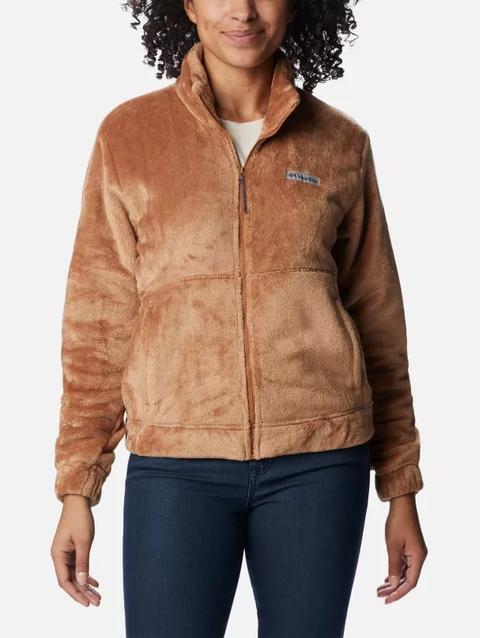 Women's Fire Side™ Full Zip Jacket Camel Brown