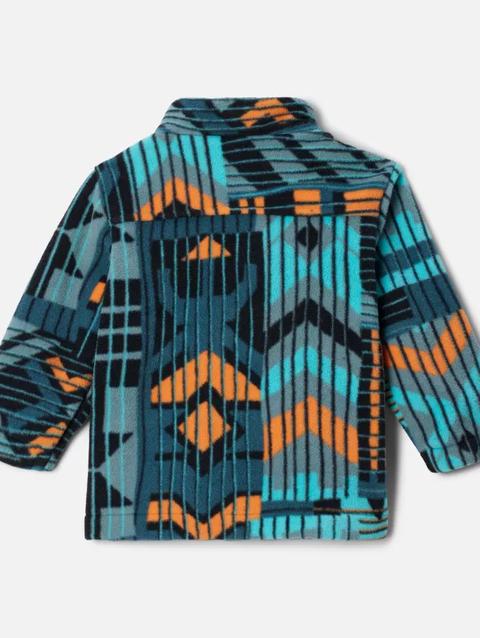 Boys' Infant Castle Dale™ Printed Full Zip Fleece Night Wave Pathways