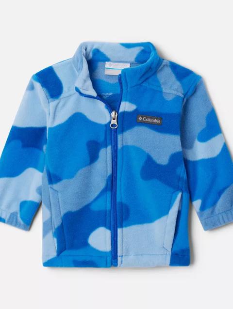 Boys' Infant Castle Dale™ Printed Full Zip Fleece Super Blue Camo