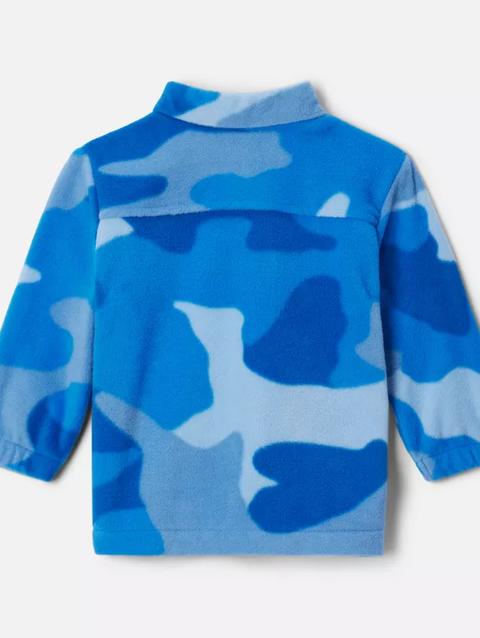 Boys' Infant Castle Dale™ Printed Full Zip Fleece Super Blue Camo