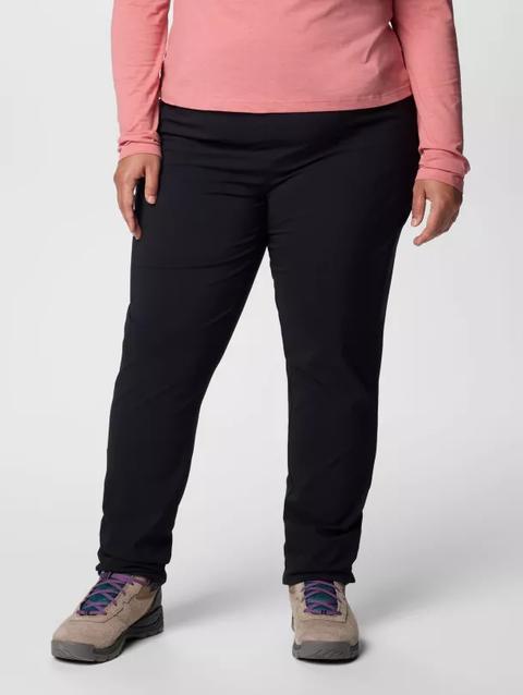 Women's Anytime™ Slim Pull-On Pants II - Plus Black