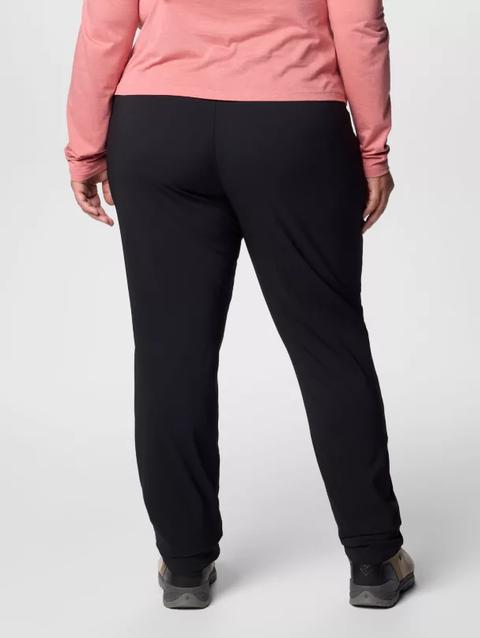 Women's Anytime™ Slim Pull-On Pants II - Plus Black