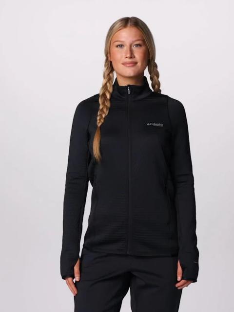 Women's Crystal Leaf™ Omni-Heat™ Helix Full Zip Jacket Black