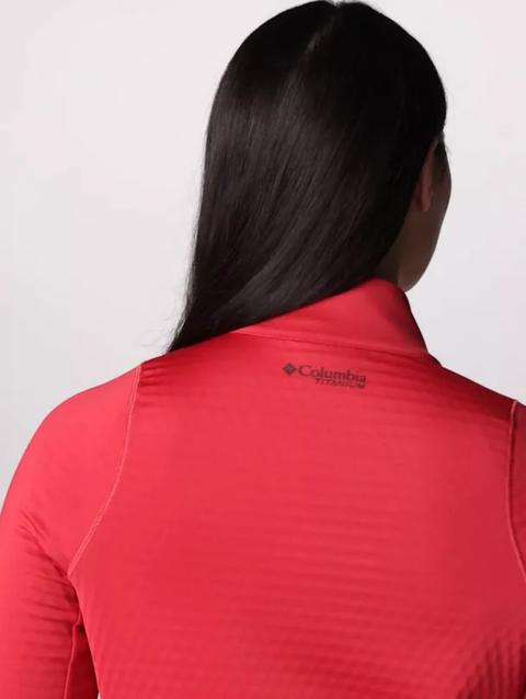 Women's Crystal Leaf™ Omni-Heat™ Helix Full Zip Jacket Daredevil