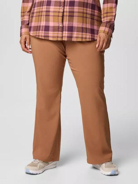 Women's All Seasons™ Bootcut Pants - Plus Size Camel Brown