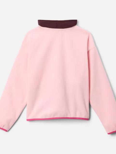 Kids' Sequoia Grove™ Half Zip Fleece Satin Pink, Moonvista