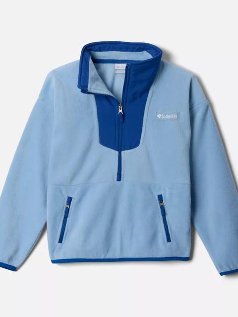 Kids' Sequoia Grove™ Half Zip Fleece Ripple Blue, Mountain Blue