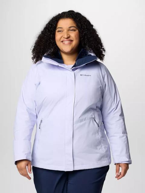 Women's Bugaboo™ III Fleece Interchange Jacket - Plus Size Snowdrift