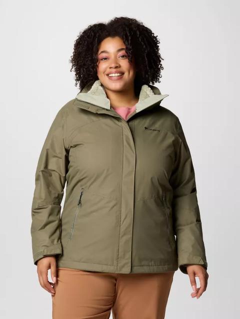 Women's Bugaboo™ III Fleece Interchange Jacket - Plus Size Stone Green