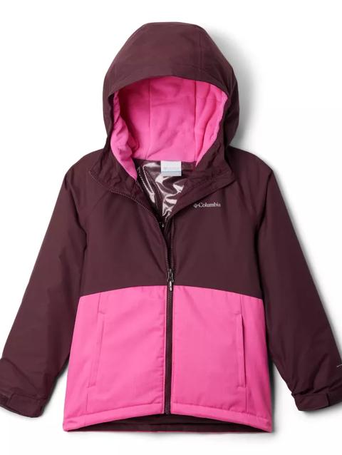 Girls' Alpine Action™ III Jacket Pink Ice Melange, Moonvista