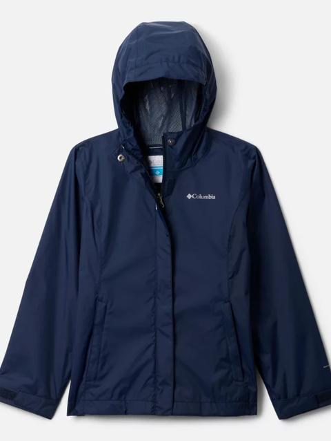 Girls' Arcadia™ Rain Jacket Collegiate Navy