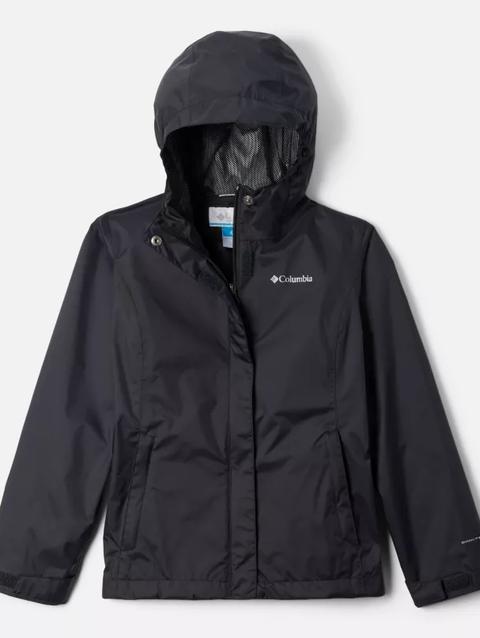 Girls' Arcadia™ Rain Jacket Black