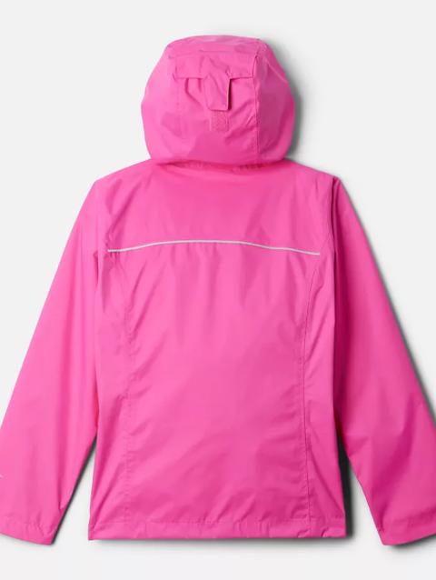 Girls' Arcadia™ Rain Jacket Pink Ice