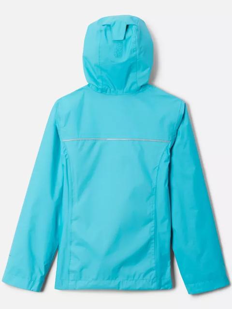 Girls' Arcadia™ Rain Jacket Geyser