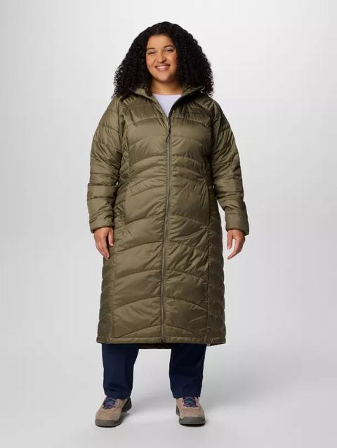 Women's Karis Gale™ Full Length Parka - Plus Size Stone Green