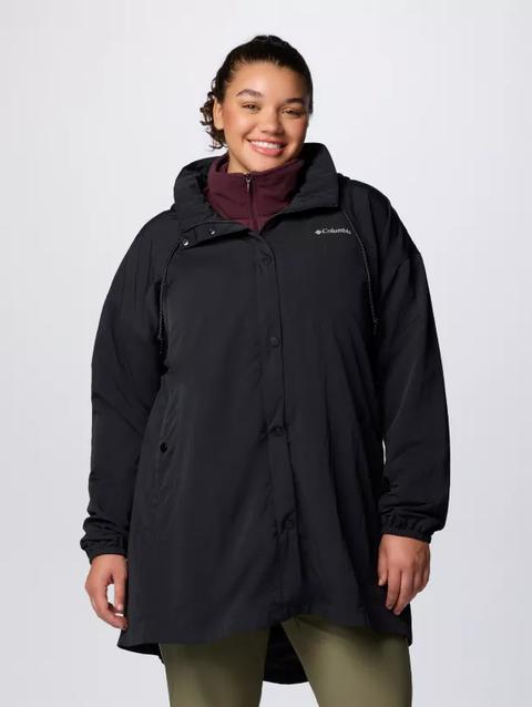 Women's Eastmoreland™ Lined Long Jacket - Plus Size Black