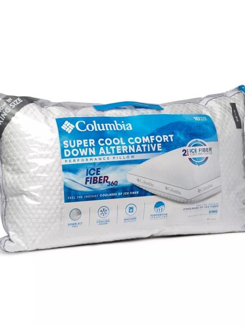 Ice Fiber Pillow - King White