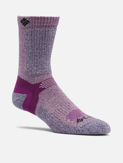 Lightweight Short Crew Socks Plum