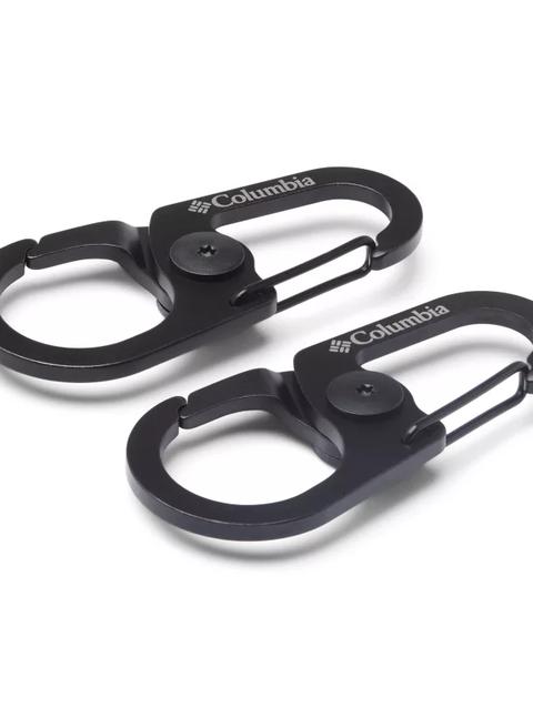 Dual-Clip Carabiner - 2 Pack Black