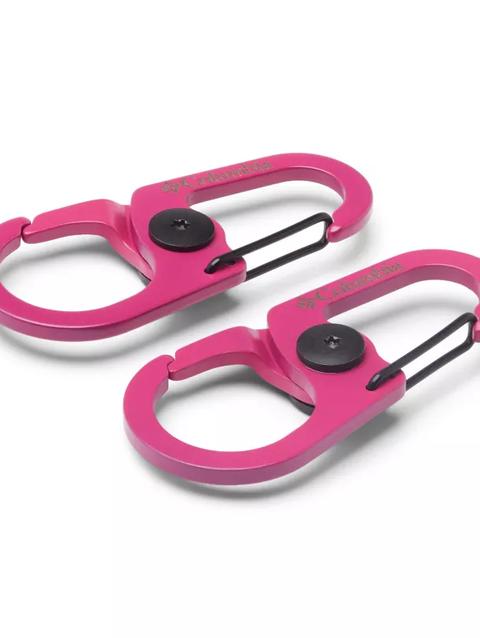 Dual-Clip Carabiner - 2 Pack Pink