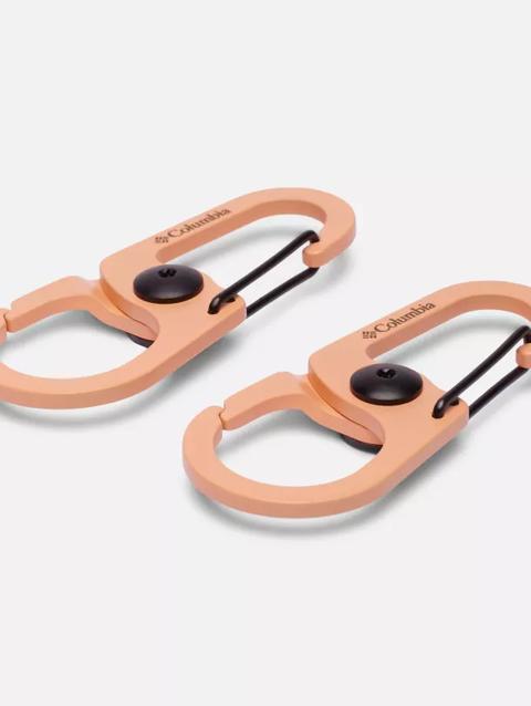 Dual-Clip Carabiner - 2 Pack Apricot Fizz