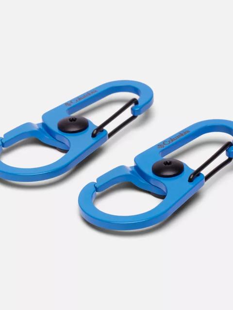 Dual-Clip Carabiner - 2 Pack Azure Blue