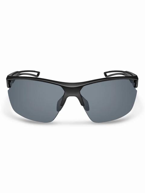 Barlow Basin Polarized Sunglasses Matte Black/ Solid Smoke Lens