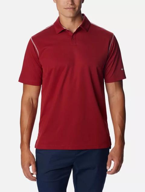 Men's High Stakes Golf Polo Beet